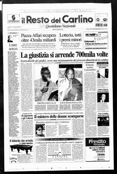 Il Resto del Carlino : giornale dell'Emilia